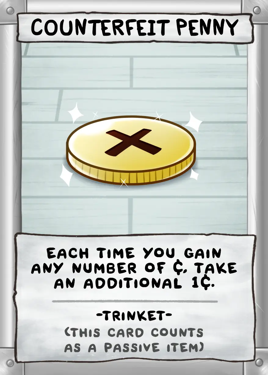 Counterfeit Penny