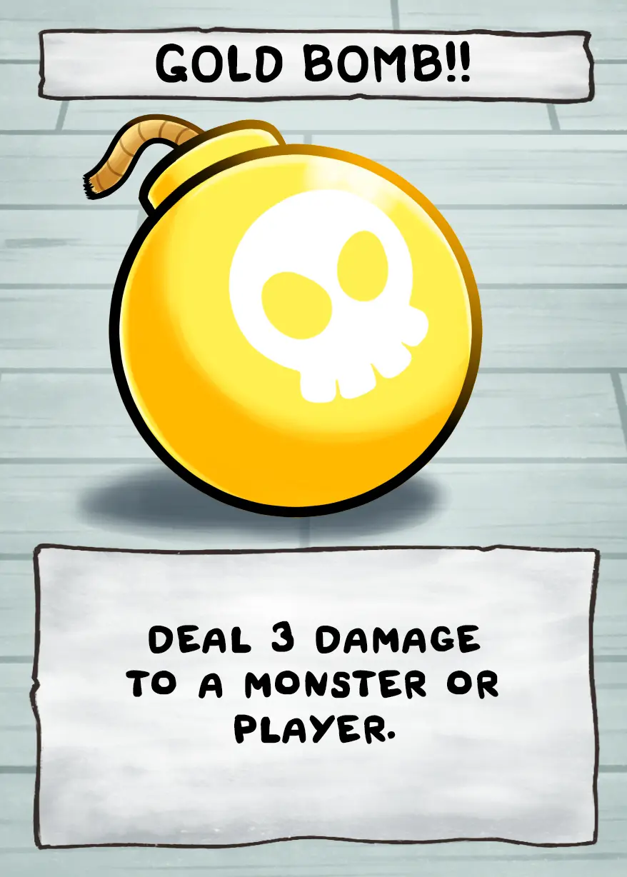 Gold Bomb!!