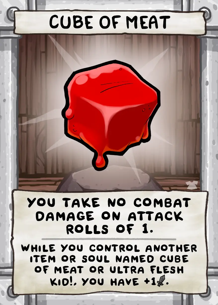 Cube Of Meat