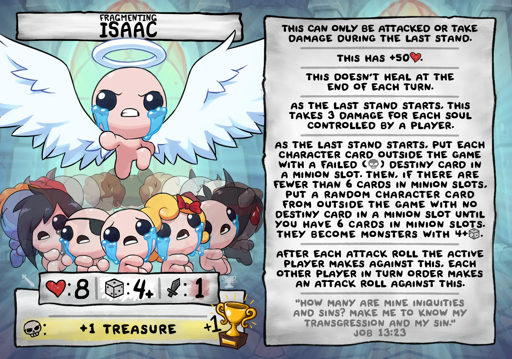 Fragmenting Isaac