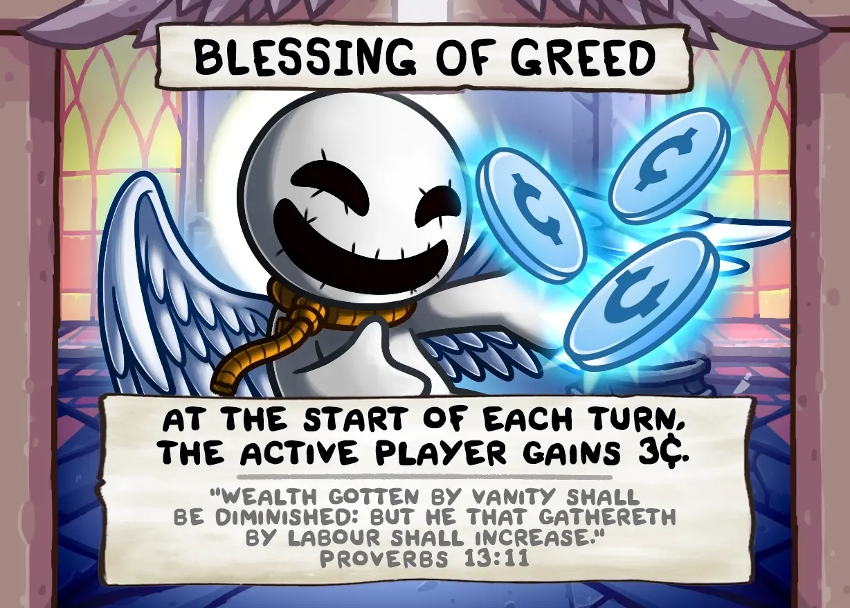 Blessing Of Greed
