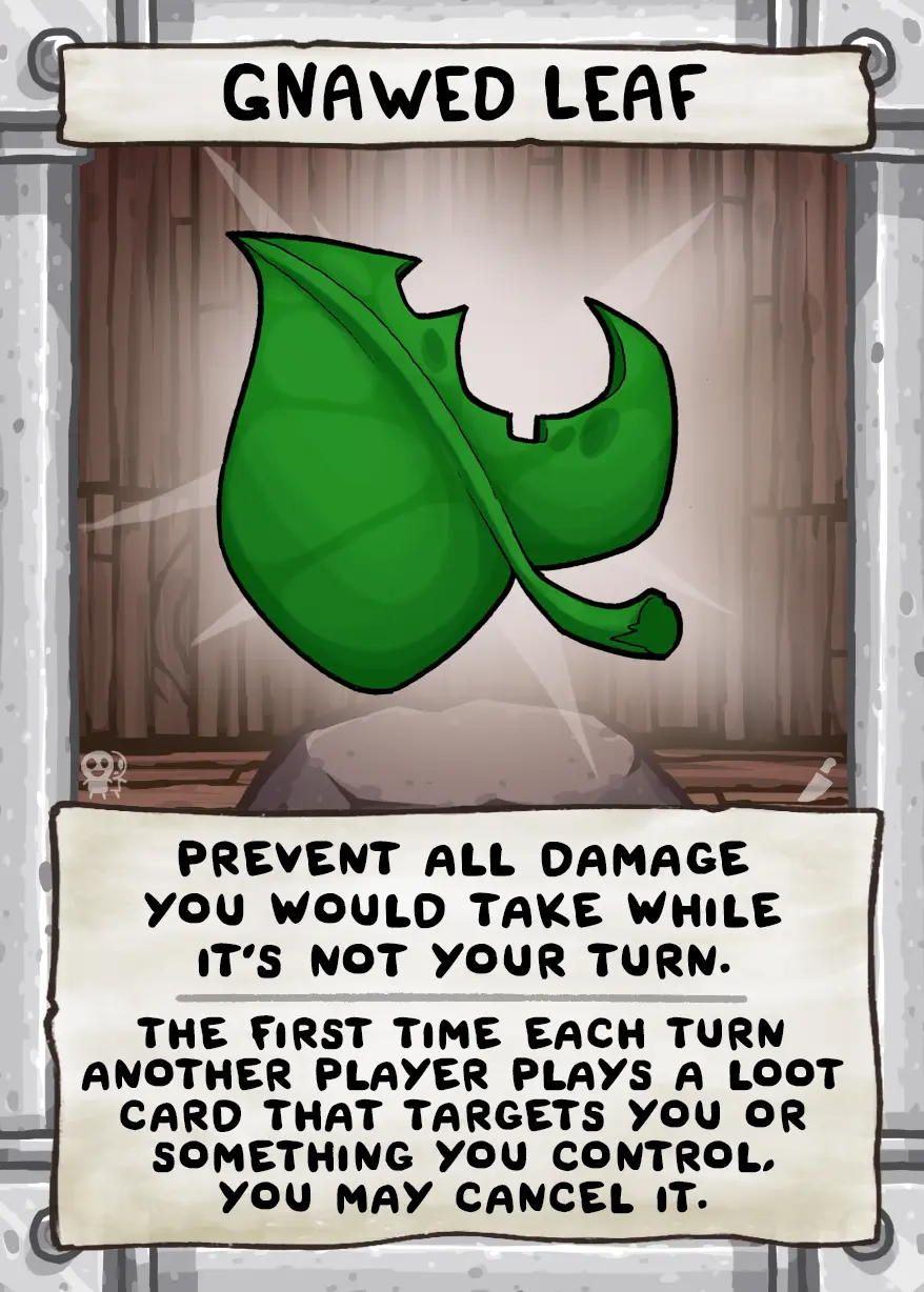 Gnawed Leaf