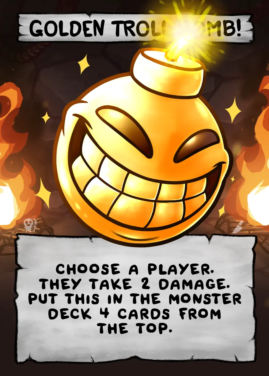 Golden Troll Bomb!