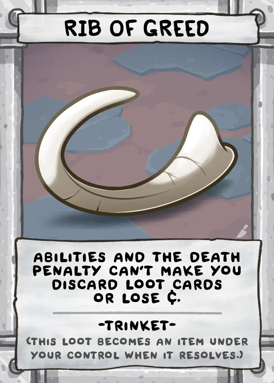 Rib Of Greed