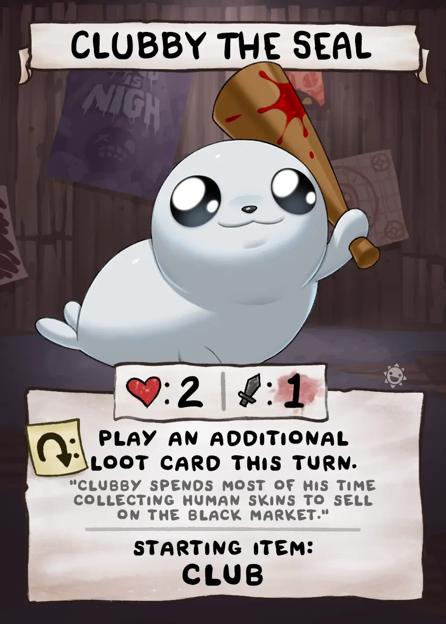 Clubby The Seal